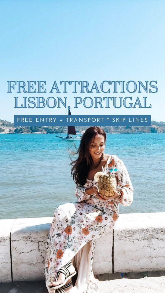 Going to Lisbon, Portugal? Save this post for the top FREE attractions and FREE trains to Cascais and Sintra for day trips - all with the Lisbon Card!

With the Lisbon Card you can do the following for FREE and skip the long lines!

✨️Go up the Rua Augusta Arch
✨️Visit Monument of Discoveries 
✨️Visit Belem Tower
✨️Visit Jeronimos Monastery 
✨️Take the train for a day trip to Cascais (beach day and Boca de Inferno!)
✨️Take the train for a day trip to Sintra
- Lisbon Card gives discounted entries to castles & palaces
✨️Go up the Santa Justa Lift
✨️Ride the Bica Elevator 

Have you been to Lisbon? What are some of the free attractions you have been to?

#lisbon #portugal #lisboncard #sintra #cascais #freeattractions #visitportugal #visitlisbon